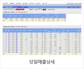 당일매출상세